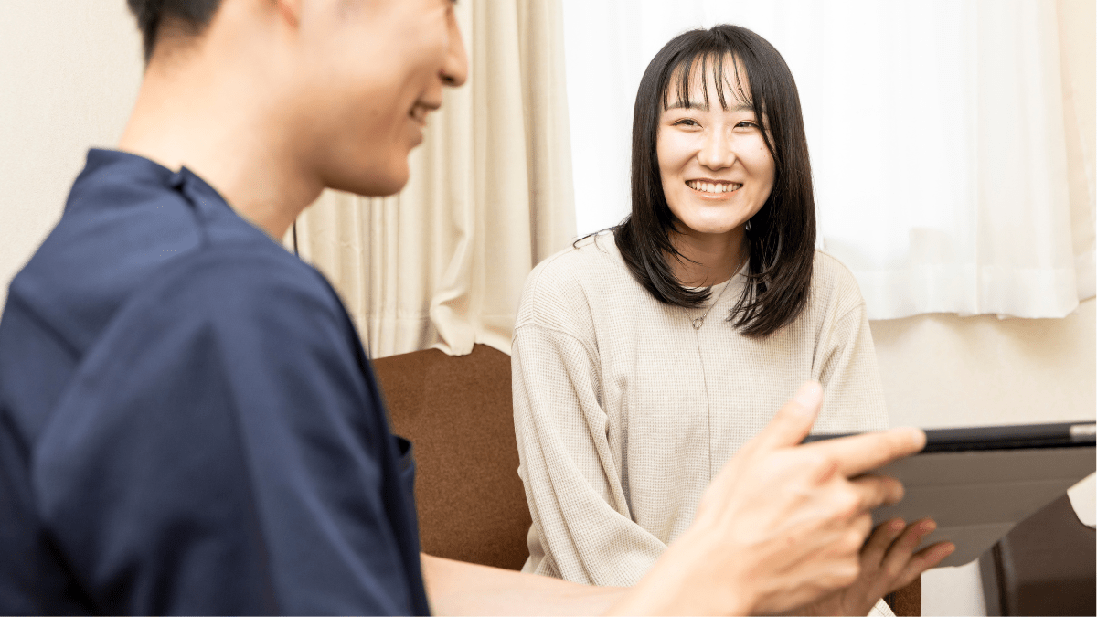 福岡市警固 カウンセリングの様子